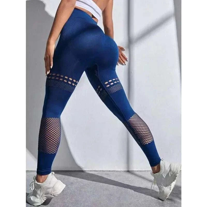 Sexy Seamless Butt Lift Leggings Sexy Hollow Out Style Yoga Pants