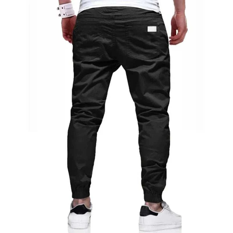 Multicolored Tapered Joggers