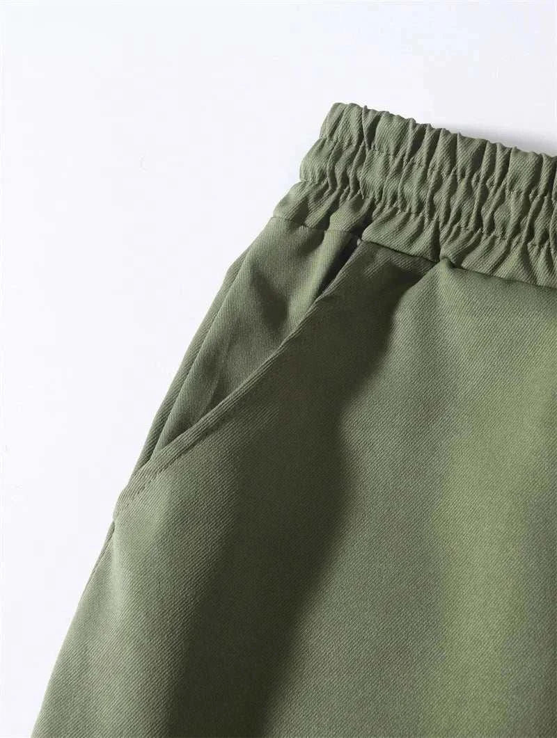 Multicolored Tapered Joggers