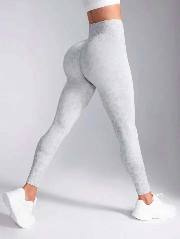 Sexy High Waist Leopard Sports Yoga Pants #HighQuality #Cute!
