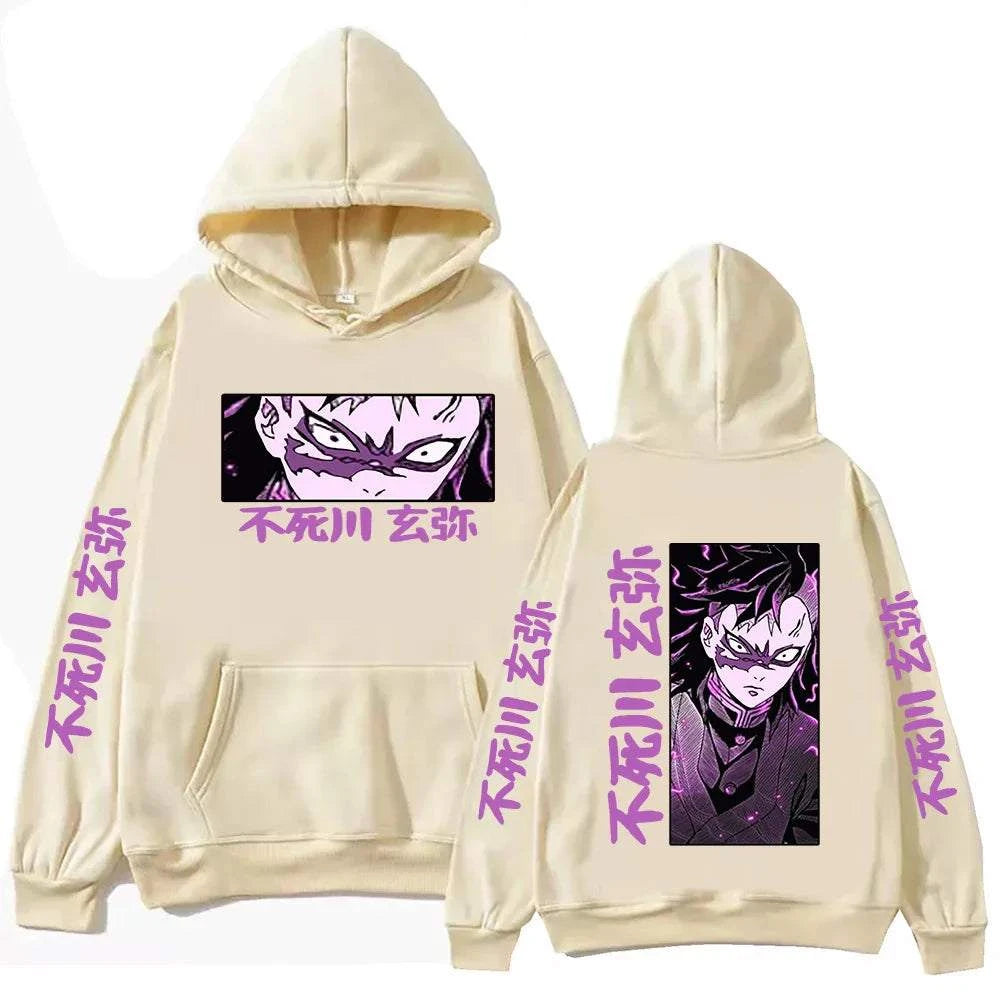 2025 Anime Demon Slayer Shinazugawa Genya Hoodie