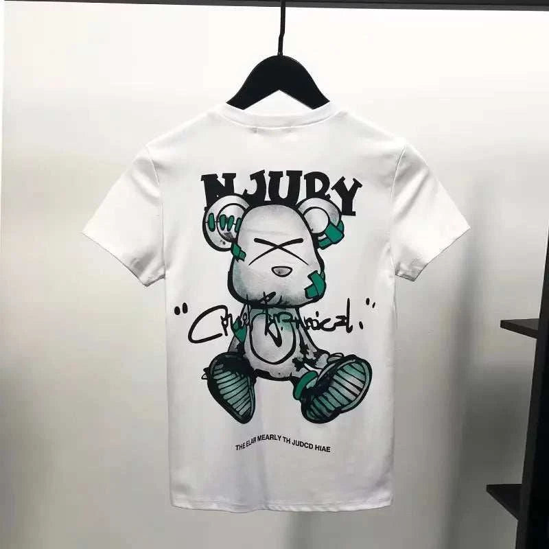 NJURY Fashion Cotton T-shirt