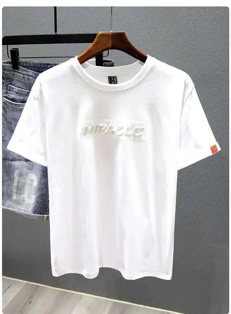 Embroidered Miracle Embroidered Dragon And Tiger T Shirt