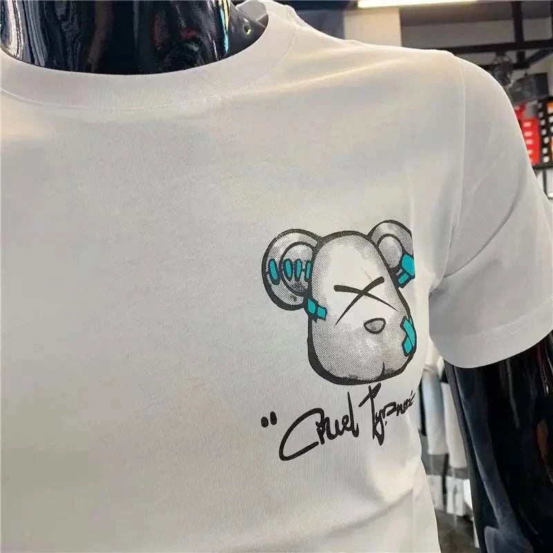 NJURY Fashion Cotton T-shirt