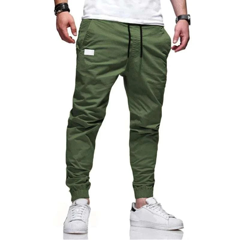 Multicolored Tapered Joggers