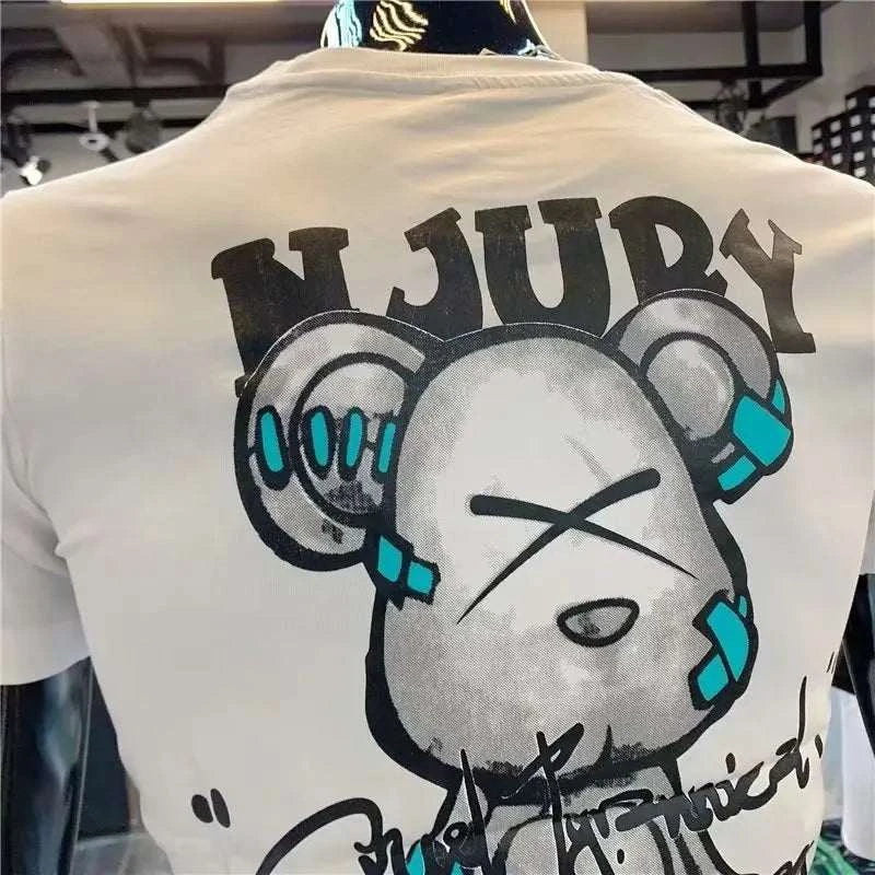 NJURY Fashion Cotton T-shirt
