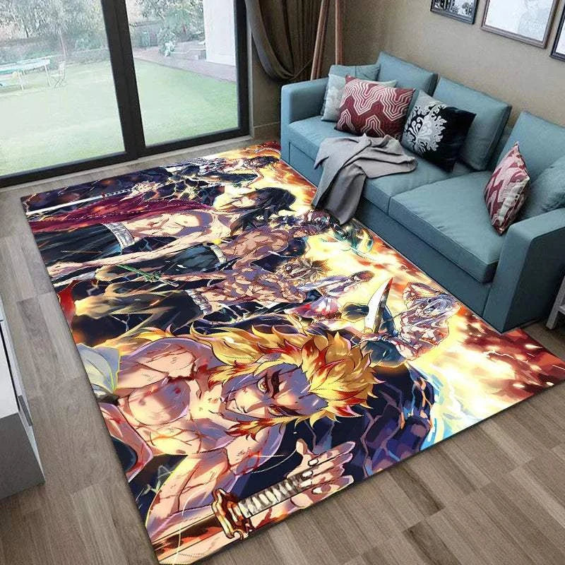 Demon Slayer Anime Printed Carpet 15 Sizes