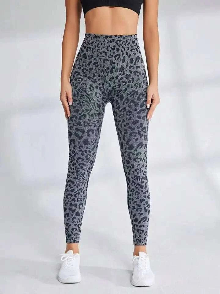 Sexy High Waist Leopard Sports Yoga Pants #HighQuality #Cute!