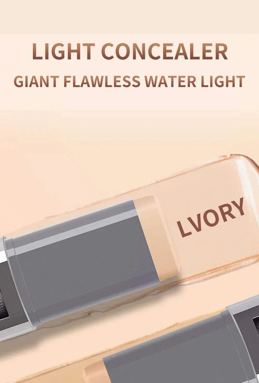 Ocheal Face Foundation light concealer stick in ivory shade with waterproof, long-wear formula