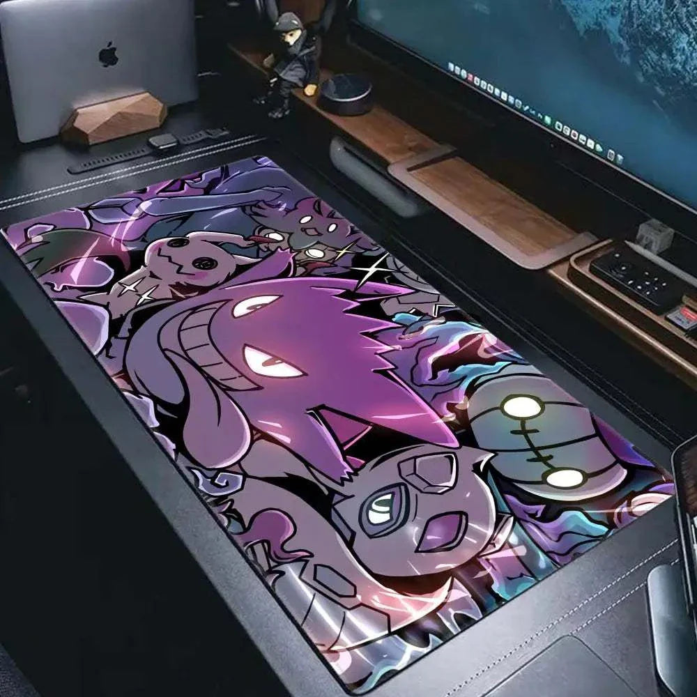 Pokémon Gengar Large Gaming Mouse Pad Lock Edge Thickened