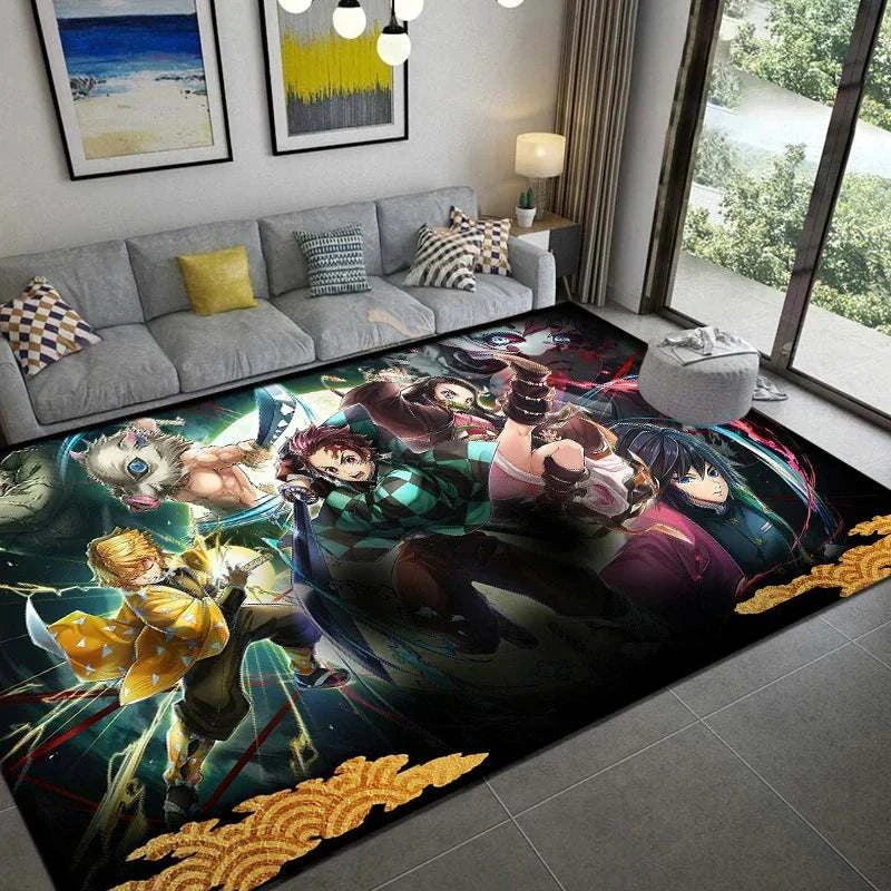 Demon Slayer Anime Printed Carpet 15 Sizes