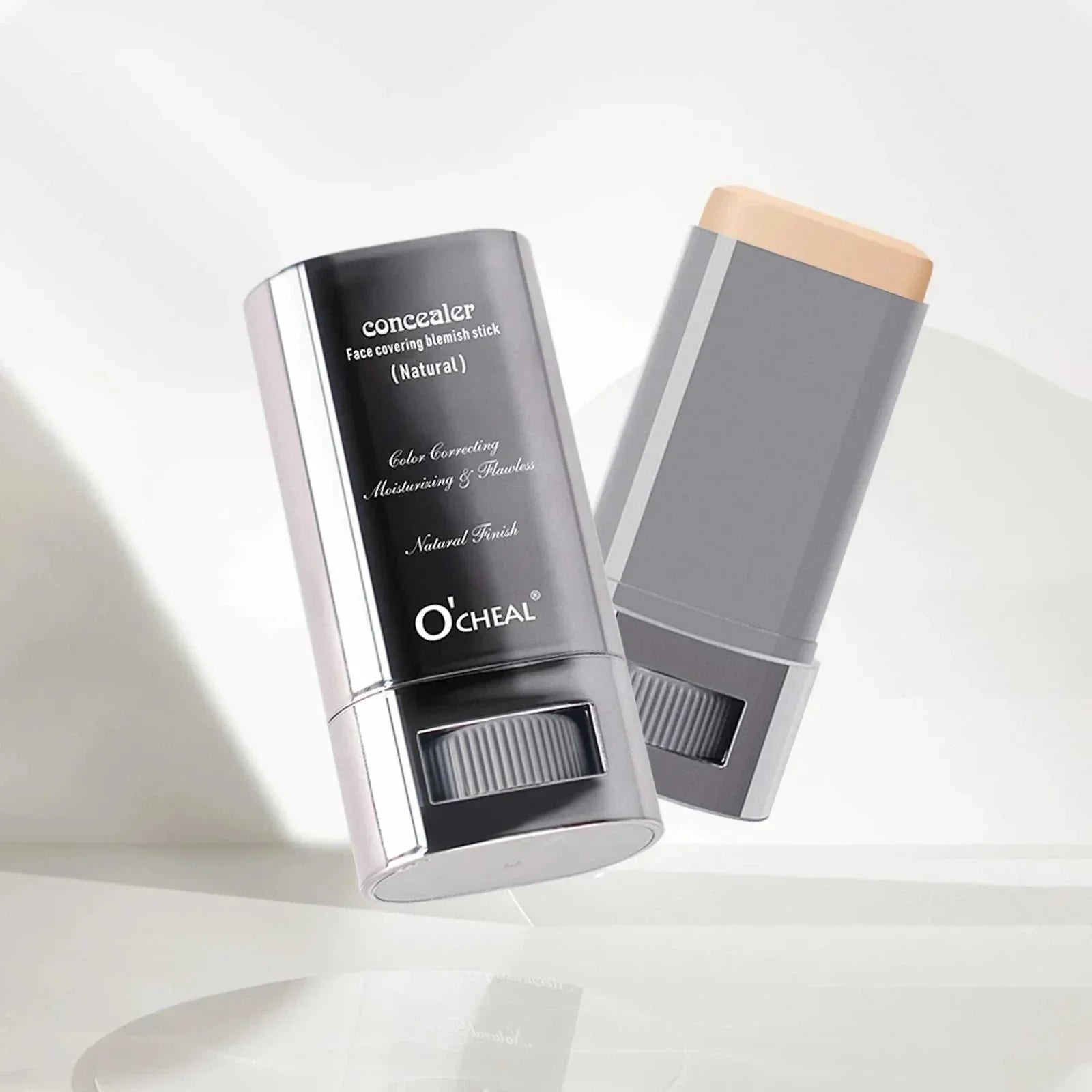 Ocheal Face Foundation contour stick concealer in natural shade with moisturizing and color correcting formula