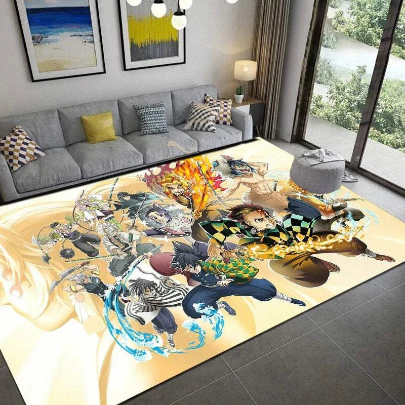 Demon Slayer Anime Printed Carpet 15 Sizes