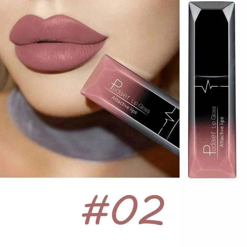 TOP-RATED TikTokMadeMeBuyIt matte long-lasting lipstick in shade #02 with smooth pink tones