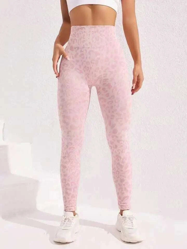 Sexy High Waist Leopard Sports Yoga Pants #HighQuality #Cute!