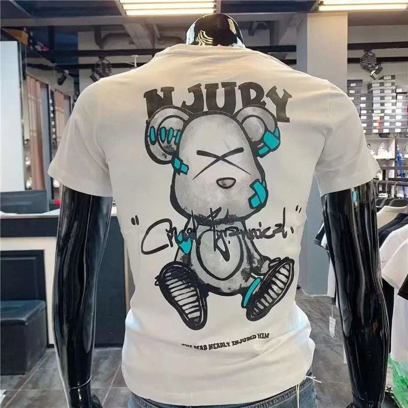 NJURY Fashion Cotton T-shirt