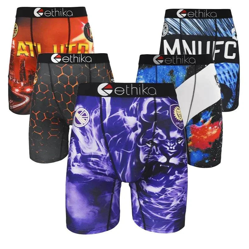 ETHIKA Sexy Men Boxer Briefs