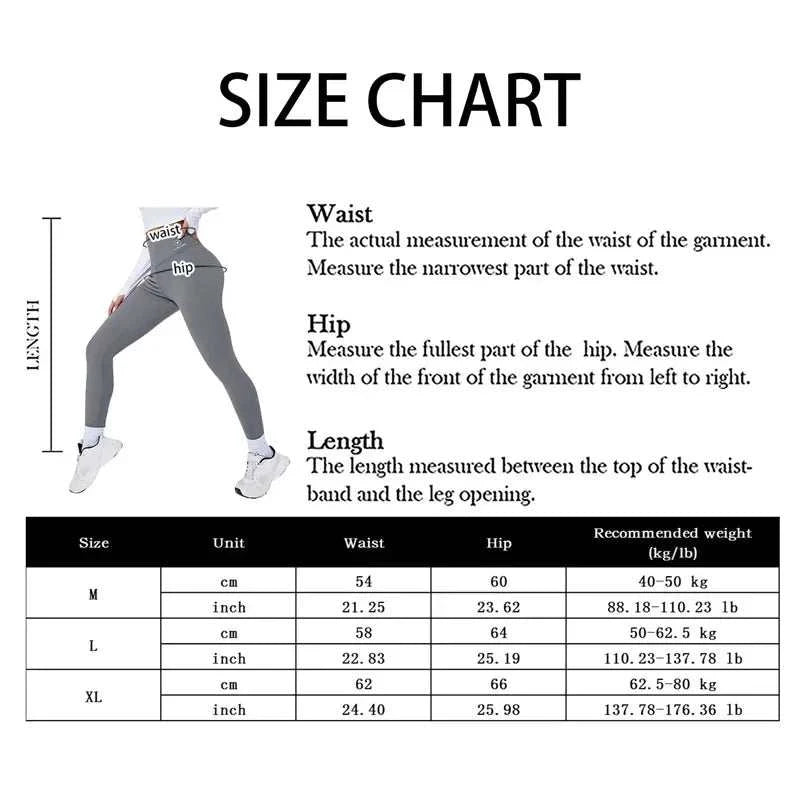 High Waist Yoga Leggings Sports Tight Sexy Butt Lifting Push Up