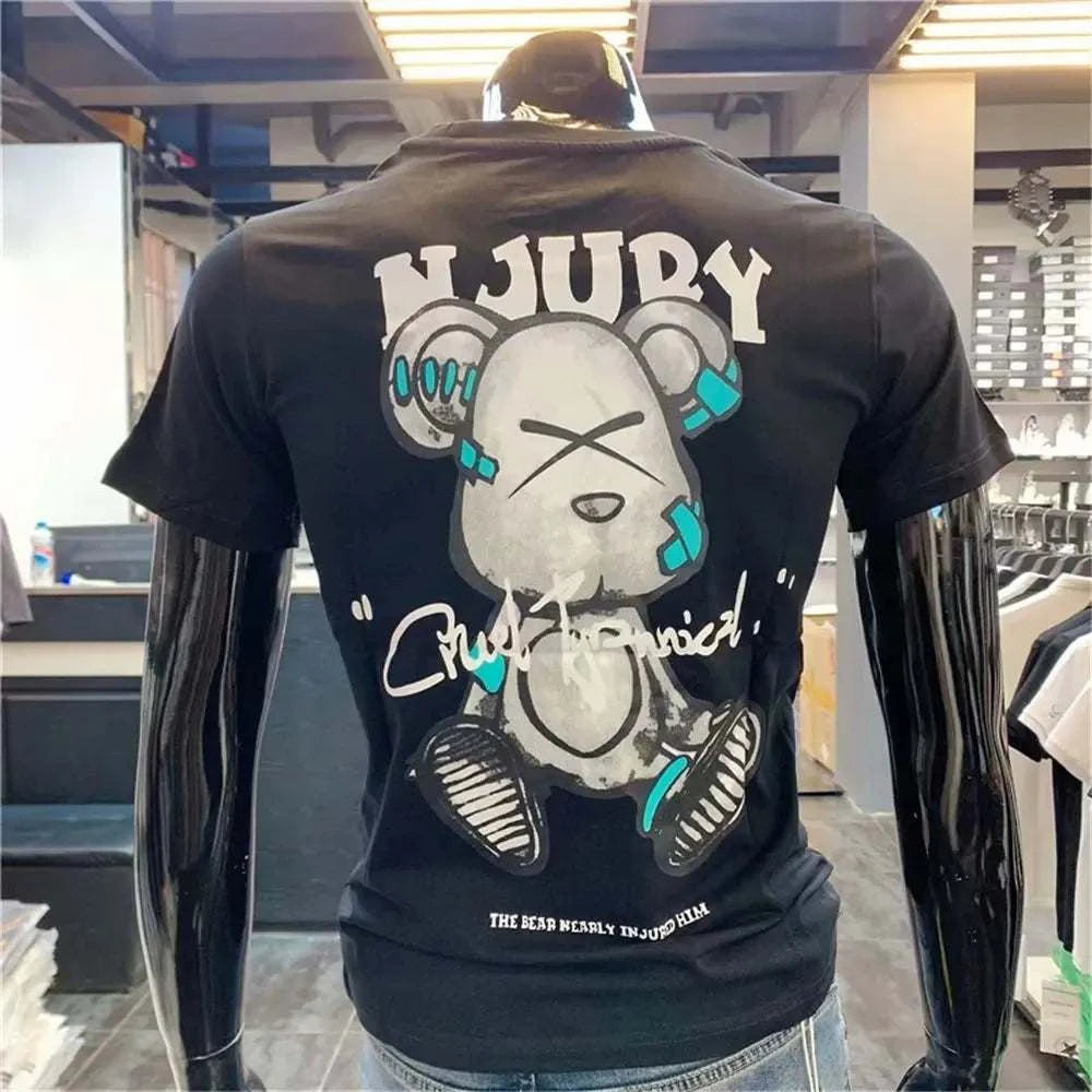 NJURY Fashion Cotton T-shirt