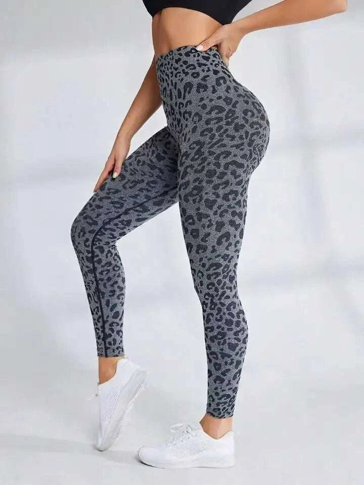 Sexy High Waist Leopard Sports Yoga Pants #HighQuality #Cute!