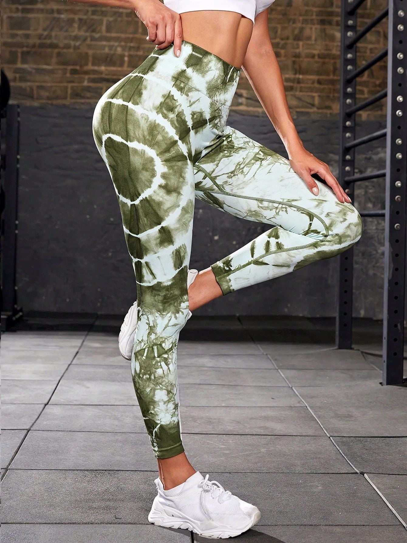 Retro Graphic Yoga Pants For Gym Workouts And Exercising #Comfy #HighQuality