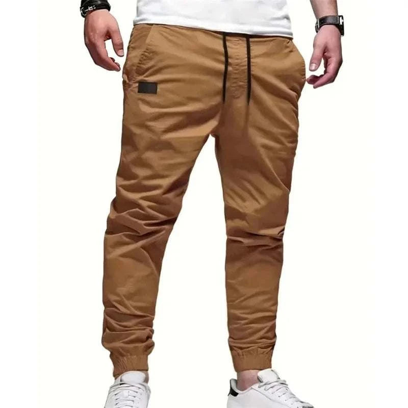 Multicolored Tapered Joggers
