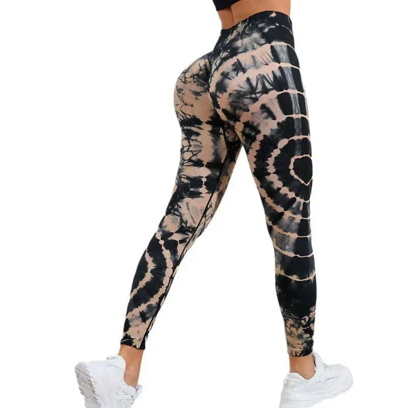 Retro Graphic Yoga Pants For Gym Workouts And Exercising #Comfy #HighQuality