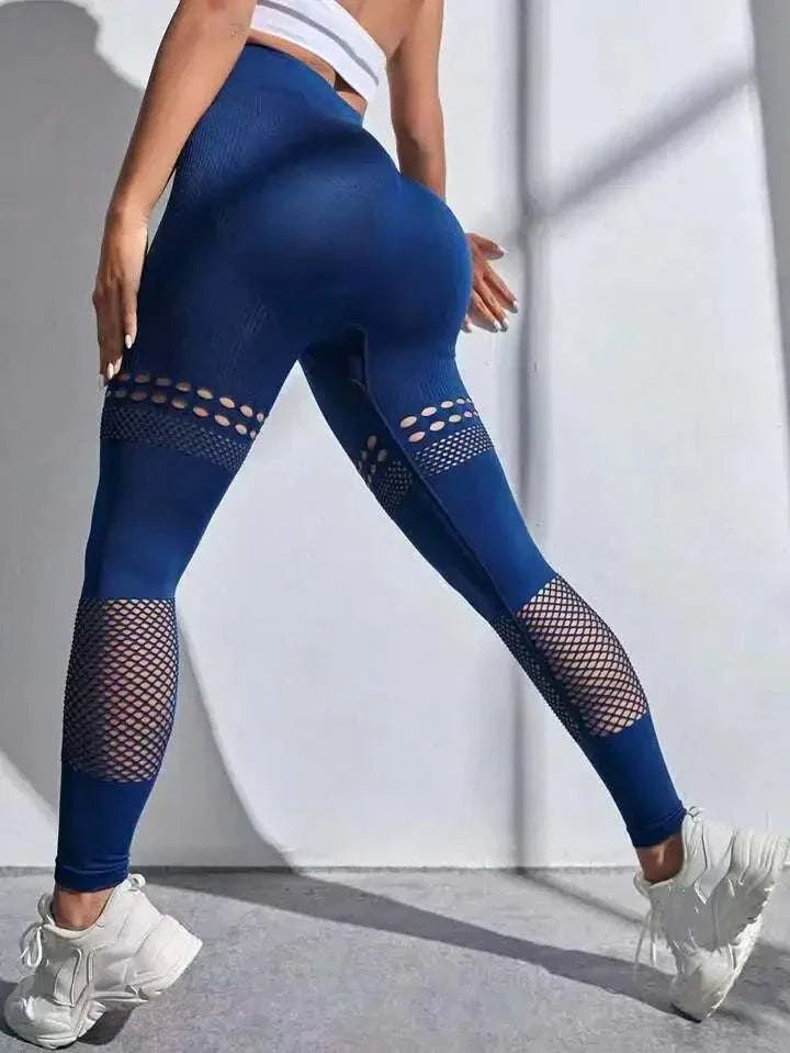 Sexy Seamless Butt Lift Leggings Sexy Hollow Out Style Yoga Pants