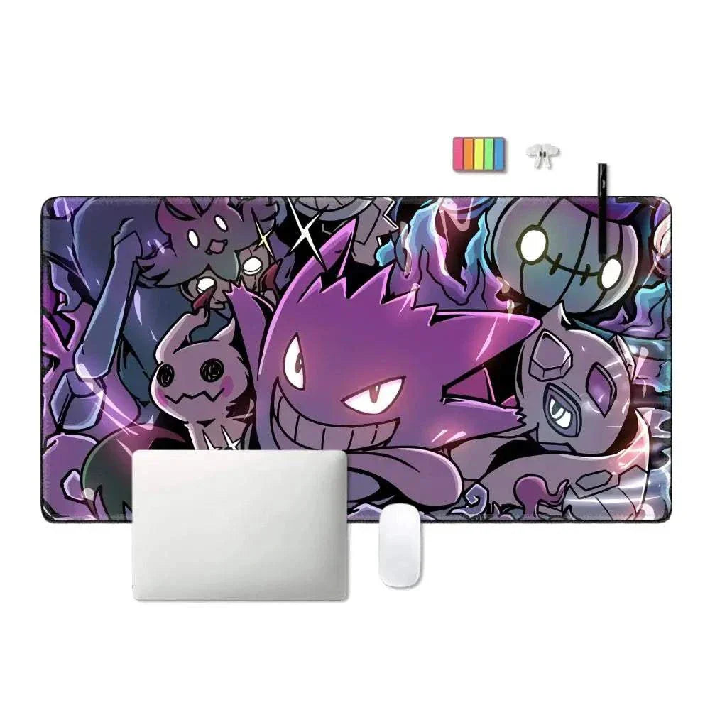 Pokémon Gengar Large Gaming Mouse Pad Lock Edge Thickened Variation 2