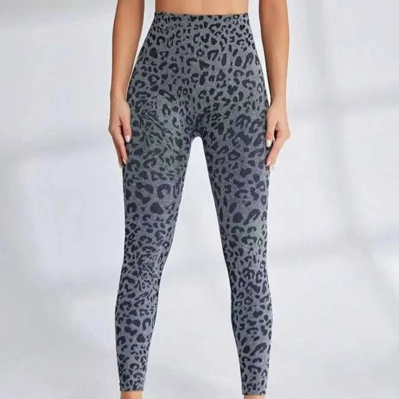 Sexy High Waist Leopard Sports Yoga Pants #HighQuality #Cute!