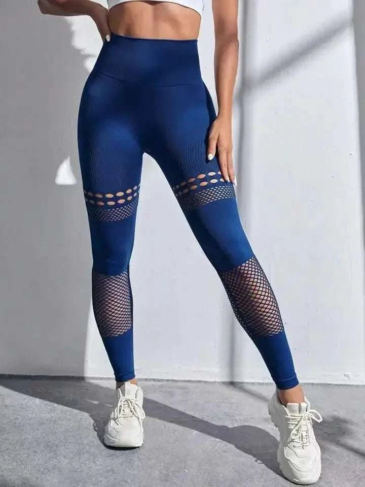 Sexy Seamless Butt Lift Leggings Sexy Hollow Out Style Yoga Pants