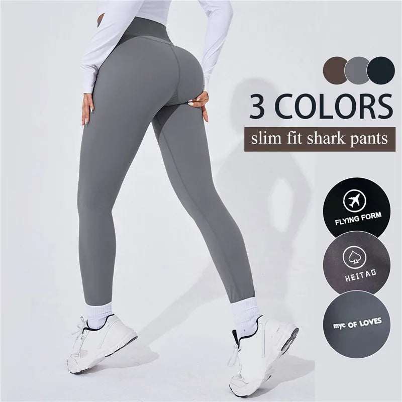 High Waist Yoga Leggings Sports Tight Sexy Butt Lifting Push Up
