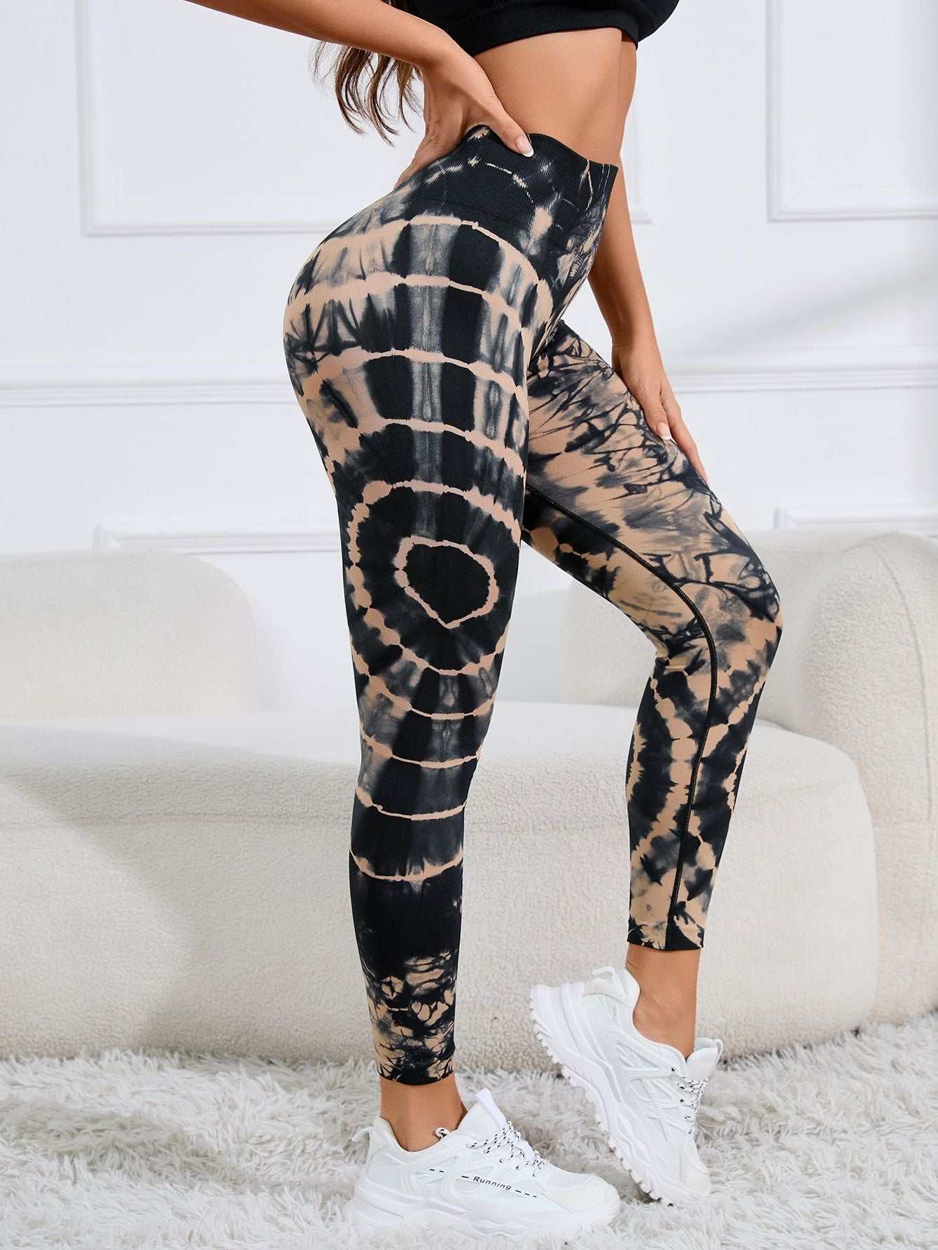 Retro Graphic Yoga Pants For Gym Workouts And Exercising #Comfy #HighQuality