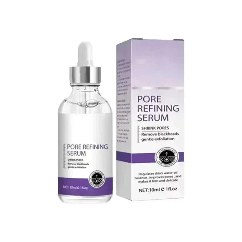 Eelhoe Pore Shrinking Serum bottle and box for gentle exfoliation and pore refining facial care