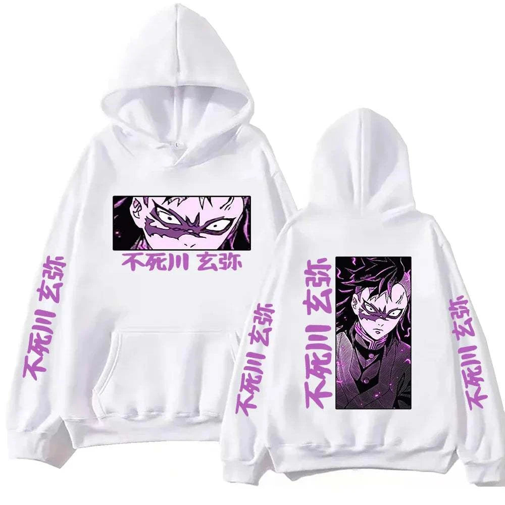 2025 Anime Demon Slayer Shinazugawa Genya Hoodie