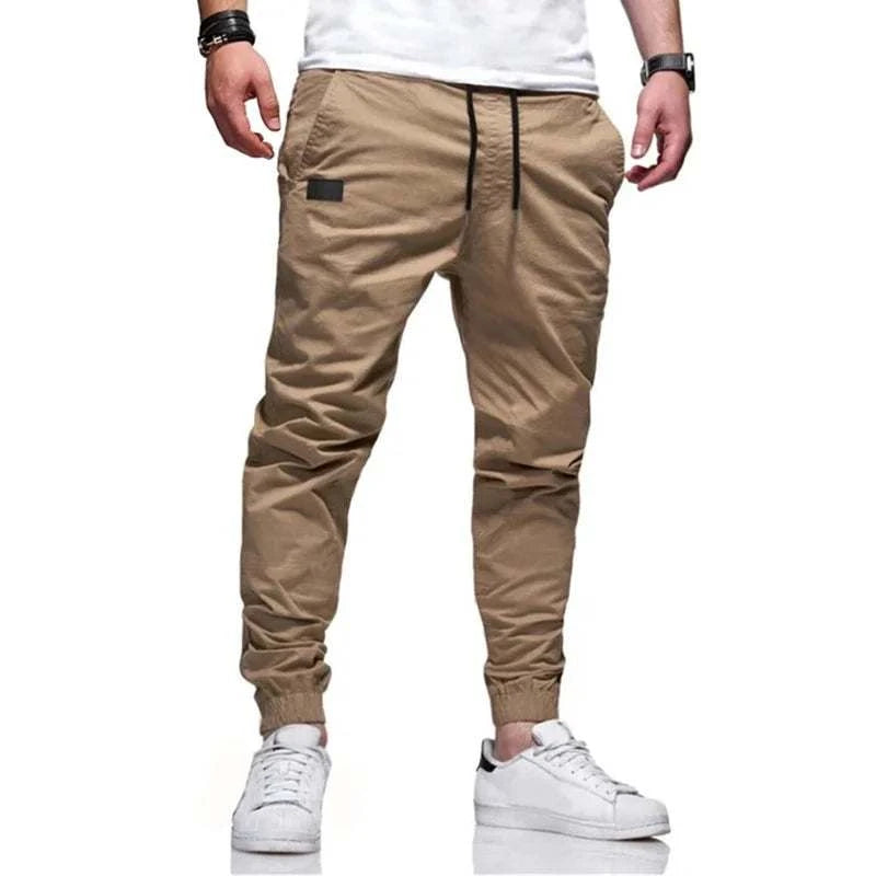 Multicolored Tapered Joggers