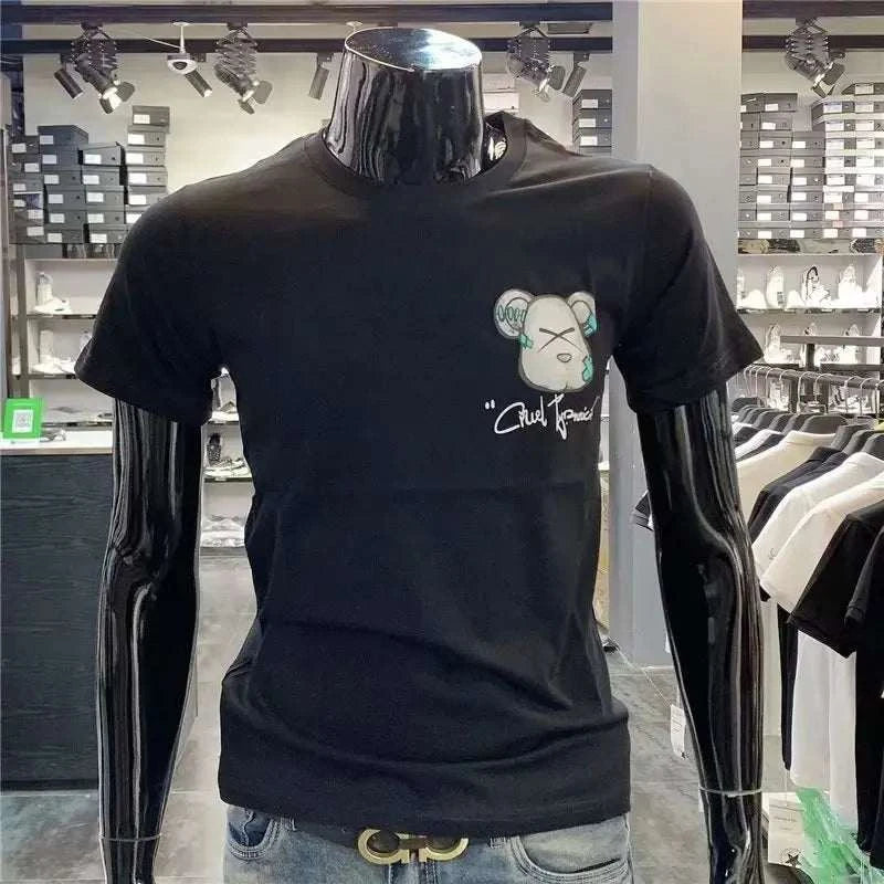 NJURY Fashion Cotton T-shirt