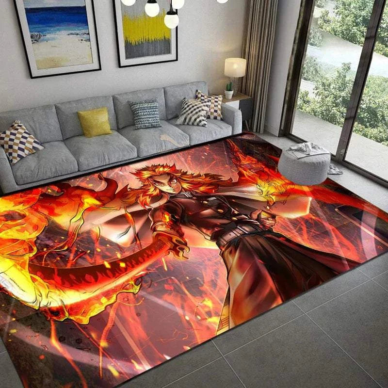 Demon Slayer Anime Printed Carpet 15 Sizes