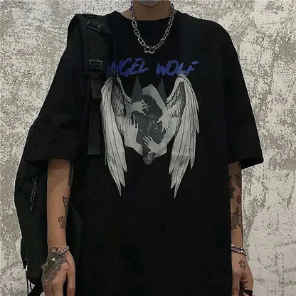 2025 Y2K Gothic Skull Graphic T Shirts