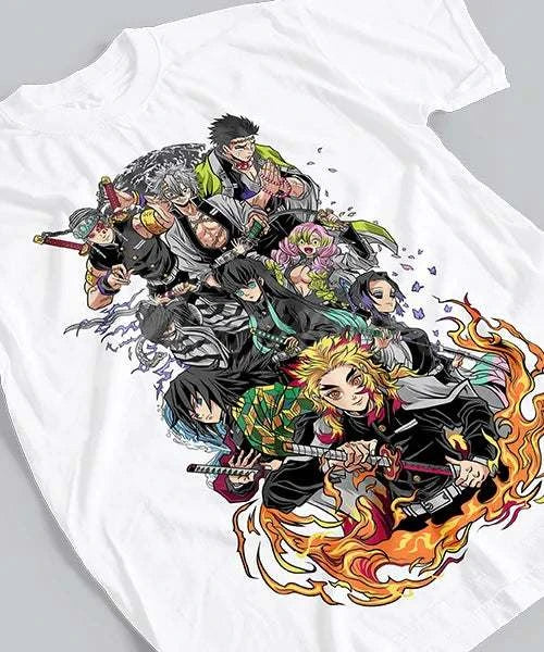 Demon Slayer Anime Cotton T-shirt