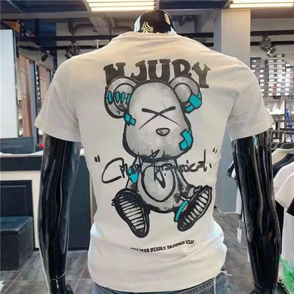 NJURY Fashion Cotton T-shirt