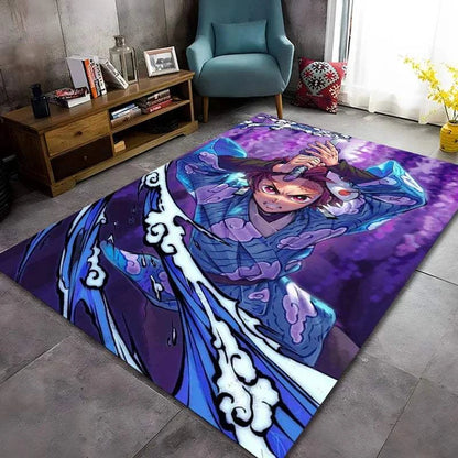 Demon Slayer Anime Printed Carpet 15 Sizes
