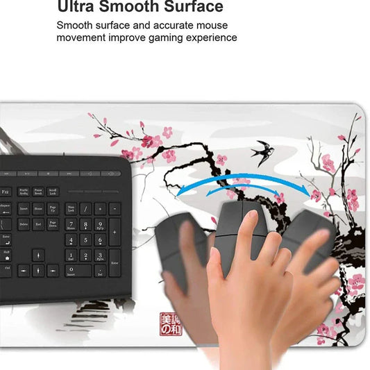 iguro And Mitsuri Love Bloom Desk Mat