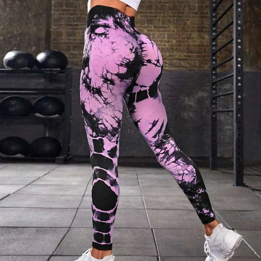 Retro Graphic Yoga Pants For Gym Workouts And Exercising #Comfy #HighQuality