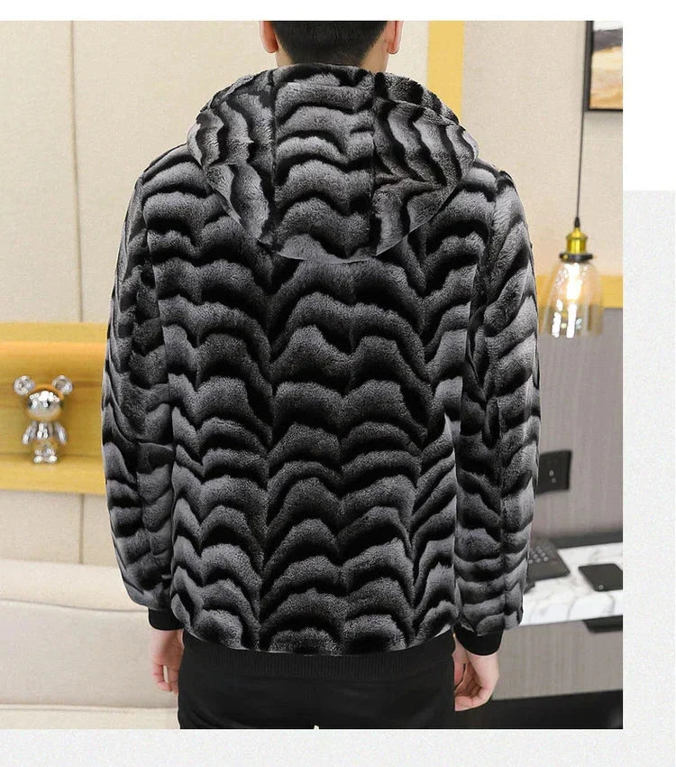Winter Faux Mink Fur Slim Fit Jackets