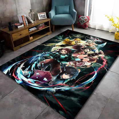 Demon Slayer Anime Printed Carpet 15 Sizes