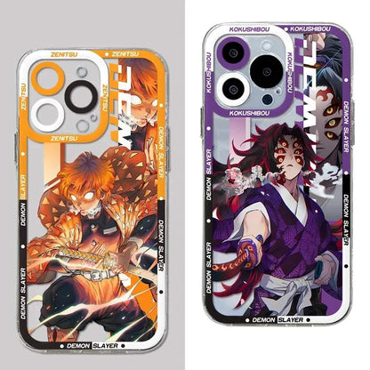 Demon Slayer Anime Phone Case For All iPhone's 16 15 14 13 12 11 Pro!!