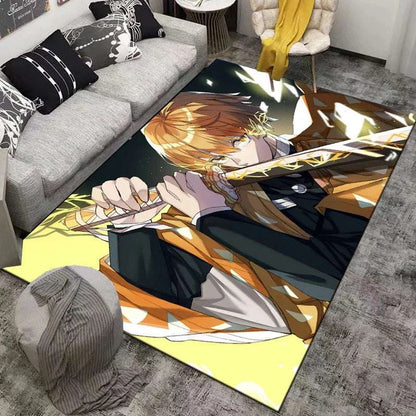 Demon Slayer Anime Printed Carpet 15 Sizes