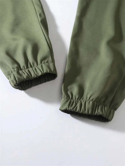 Multicolored Tapered Joggers