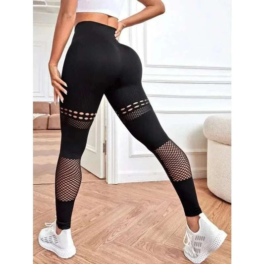 Sexy Seamless Butt Lift Leggings Sexy Hollow Out Style Yoga Pants